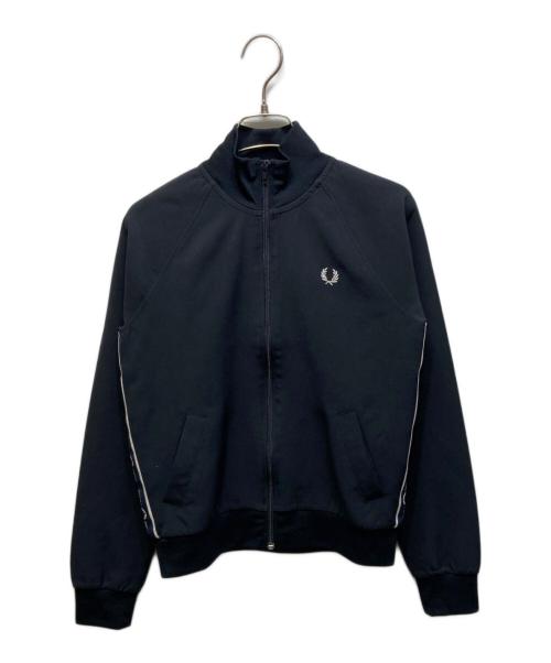 FRED PERRY（フレッドペリー）FRED PERRY (フレッドペリー) テープ ディテール トラック ジャケット グレー サイズ:36の古着・服飾アイテム