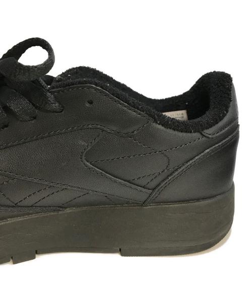 Maison Margiela（メゾンマルジェラ）Maison Margiela (メゾンマルジェラ) REEBOK (リーボック) CLASSIC LEATHER TABI SHOES ブラック サイズ:24.5cmの古着・服飾アイテム