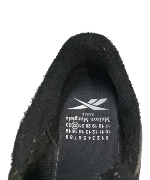 Maison Margiela（メゾンマルジェラ）Maison Margiela (メゾンマルジェラ) REEBOK (リーボック) CLASSIC LEATHER TABI SHOES ブラック サイズ:24.5cmの古着・服飾アイテム