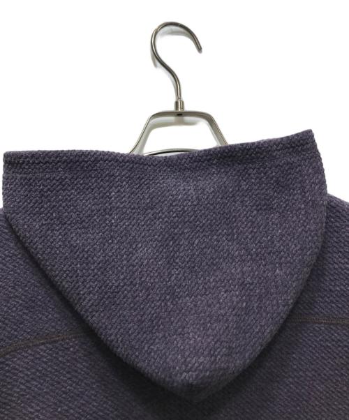 COYSEIO（コイセイオ）COYSEIO (コイセイオ) BUTTON POCKET ZIP-UP HOODIE （ボタンポケットジップアップフーディー） CY26SSOTZH002 パープル サイズ:2の古着・服飾アイテム