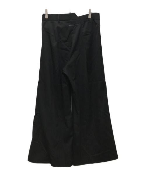 MM6 Maison Margiela（エムエムシックスメゾンマルジェラ）MM6 Maison Margiela (エムエムシックスメゾンマルジェラ) ウールパンツ ブラック サイズ:38の古着・服飾アイテム