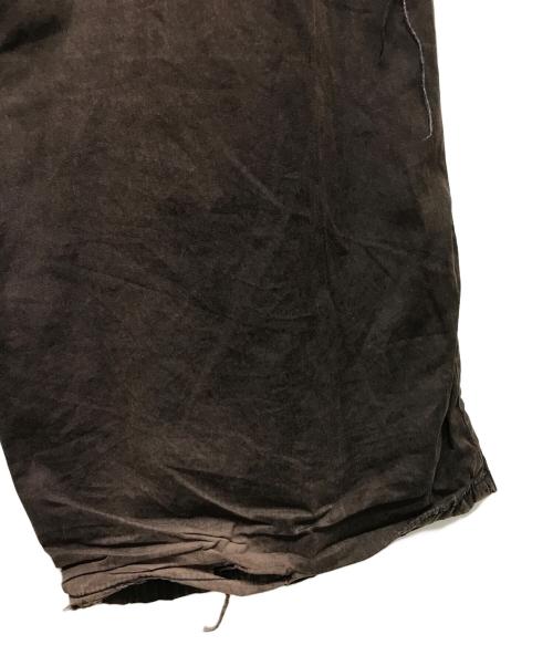 DIESEL（ディーゼル）DIESEL (ディーゼル) P-HANS レイヤード ワイド デニムパンツ ブラック サイズ:50の古着・服飾アイテム
