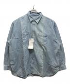 FreshServiceフレッシュサービス）の古着「LIGHT DENIM L/S SHIRT  FSC252-50045」｜インディゴ