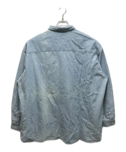 FreshService（フレッシュサービス）FreshService (フレッシュサービス) LIGHT DENIM L/S SHIRT  FSC252-50045 インディゴ サイズ:L 未使用品の古着・服飾アイテム