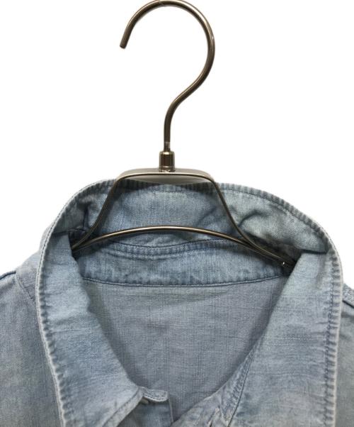 FreshService（フレッシュサービス）FreshService (フレッシュサービス) LIGHT DENIM L/S SHIRT  FSC252-50045 インディゴ サイズ:L 未使用品の古着・服飾アイテム