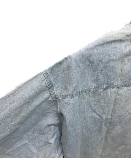 FreshService（フレッシュサービス）FreshService (フレッシュサービス) LIGHT DENIM L/S SHIRT  FSC252-50045 インディゴ サイズ:L 未使用品の古着・服飾アイテム
