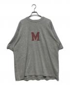 blurhms ROOTSTOCKブラームスルーツストック）の古着「プリント半袖Tシャツ」｜グレー
