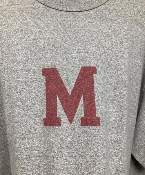 blurhms ROOTSTOCK（ブラームスルーツストック）blurhms ROOTSTOCK (ブラームスルーツストック) プリント半袖Tシャツ グレー サイズ:４の古着・服飾アイテム