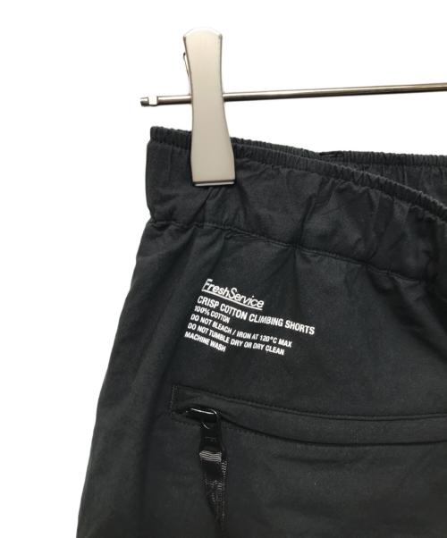 FreshService（フレッシュサービス）FreshService (フレッシュサービス) CRISP COTTON CLIMBING SHORTS ブラック サイズ:Lの古着・服飾アイテム