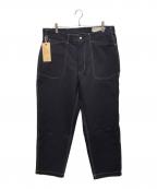 BONCOURAボンクラ）の古着「Work Pants WWⅡ Duck indigo」｜インディゴ