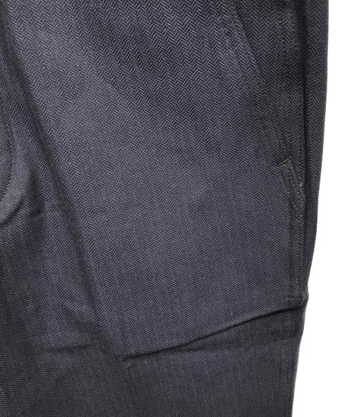BONCOURA（ボンクラ）BONCOURA (ボンクラ) ストライプワークパンツ インディゴ サイズ:32 未使用品の古着・服飾アイテム