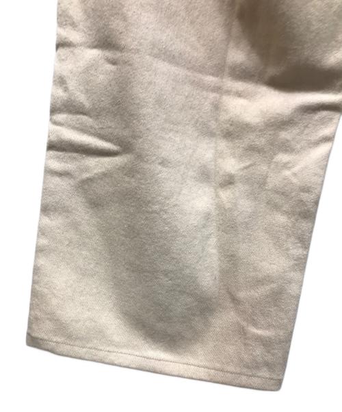 FOUND（ファウンド）FOUND (ファウンド) ワイドコットンデニムパンツ ホワイト サイズ:32 未使用品の古着・服飾アイテム