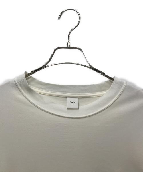 OVY（オヴィー）OVY (オヴィー) 長袖カットソー ホワイト サイズ:XLの古着・服飾アイテム