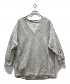 Champion REVERSE WEAVEチャンピオン リバース ウィーブ）の古着「Vネックスウェットワンピース」｜グレー