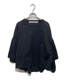 COGTHEBIGSMOKE（コグザビッグスモーク）の古着「LAURA GATHERED SLV TOP」｜ブラック