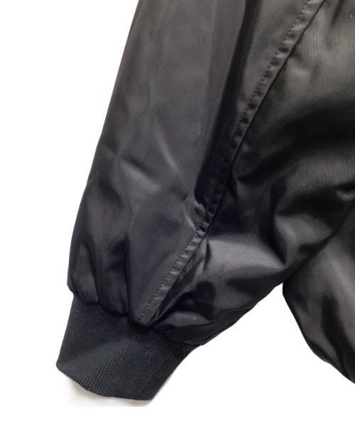 icB（アイシービー）icB (アイシービー) ナイロンラスターサテン MA-1 ブラック サイズ:4の古着・服飾アイテム