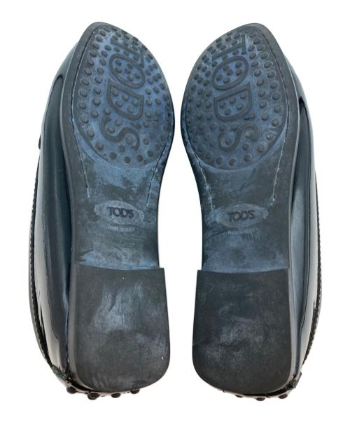 TOD'S（トッズ）TOD'S (トッズ) エナメルローファー / コインローファー / ドライビングシューズ ブラック サイズ:34の古着・服飾アイテム