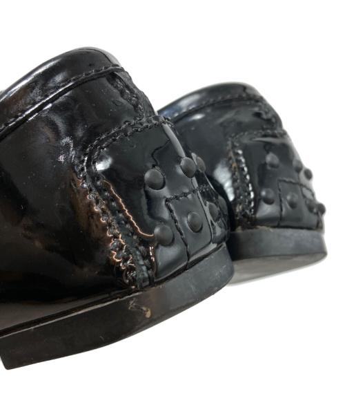 TOD'S（トッズ）TOD'S (トッズ) エナメルローファー / コインローファー / ドライビングシューズ ブラック サイズ:34の古着・服飾アイテム