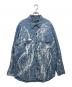 NEIGHBORHOOD（ネイバーフッド）の古着「BLEACH CHAMBRAY SH LS　(ブリーチ　シャンブレー　シャツ)」｜インディゴ