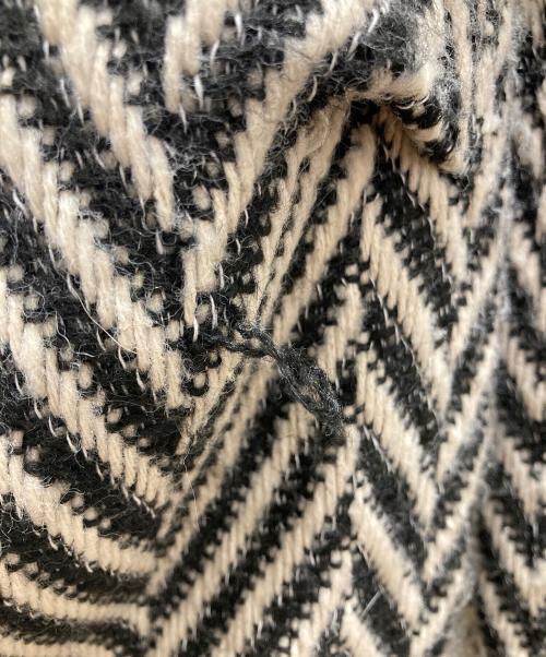seyto（セイト）seyto (セイト) ツイードボリュームワイドパンツ/Tweed volume tuck wide pants グレー サイズ:2の古着・服飾アイテム