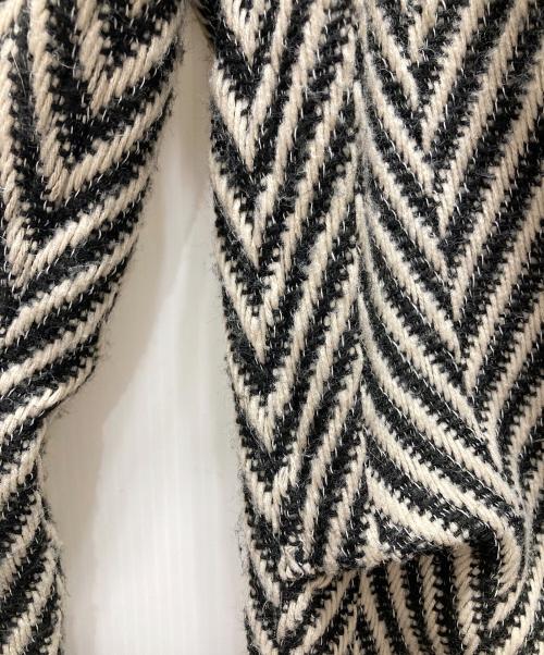 seyto（セイト）seyto (セイト) ツイードボリュームワイドパンツ/Tweed volume tuck wide pants グレー サイズ:2の古着・服飾アイテム