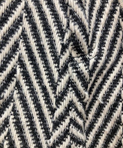 seyto（セイト）seyto (セイト) ツイードボリュームワイドパンツ/Tweed volume tuck wide pants グレー サイズ:2の古着・服飾アイテム