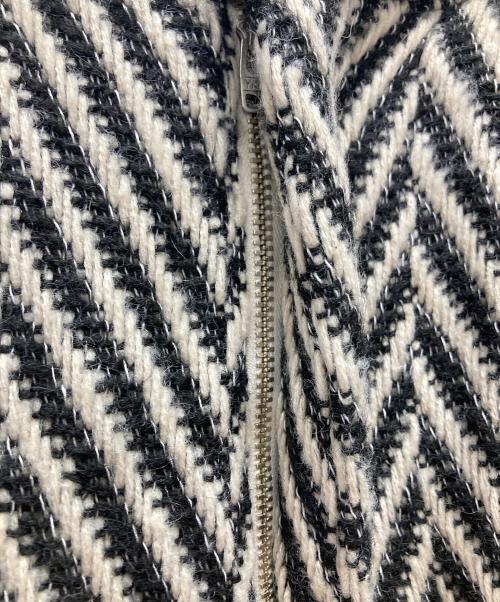 seyto（セイト）seyto (セイト) ツイードボリュームワイドパンツ/Tweed volume tuck wide pants グレー サイズ:2の古着・服飾アイテム