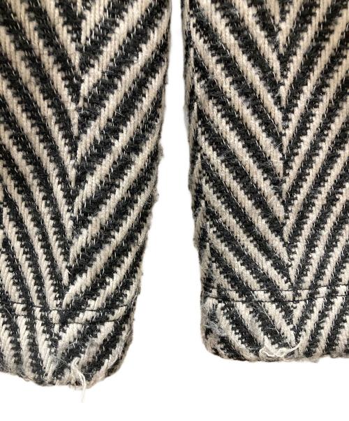 seyto（セイト）seyto (セイト) ツイードボリュームワイドパンツ/Tweed volume tuck wide pants グレー サイズ:2の古着・服飾アイテム