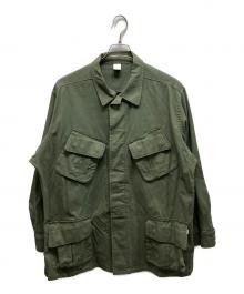 OVY（オヴィー）の古着「Jungle Fatigue Duck Jacket」｜カーキ