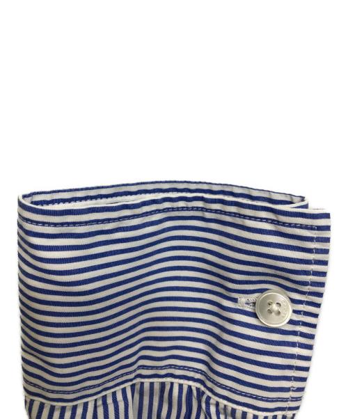 CABAN（キャバン）CABaN (キャバン) コットンタイプライター クロップドシャツ ブルー サイズ:FREEの古着・服飾アイテム