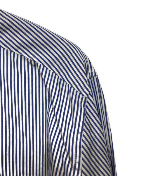 CABAN（キャバン）CABaN (キャバン) コットンタイプライター クロップドシャツ ブルー サイズ:FREEの古着・服飾アイテム