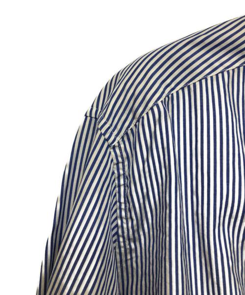CABAN（キャバン）CABaN (キャバン) コットンタイプライター クロップドシャツ ブルー サイズ:FREEの古着・服飾アイテム