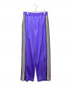 MAISON SPECIALメゾンスペシャル）の古着「Washed Nylon Side Line Prime-Wide Easy Pants」｜パープル