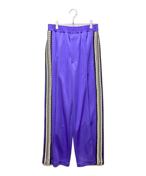 MAISON SPECIAL（メゾンスペシャル）MAISON SPECIAL (メゾンスペシャル) Washed Nylon Side Line Prime-Wide Easy Pants パープルの古着・服飾アイテム
