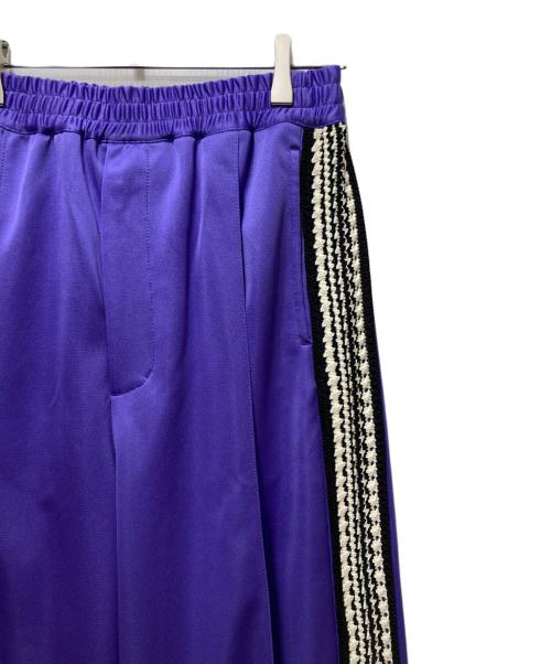 MAISON SPECIAL（メゾンスペシャル）MAISON SPECIAL (メゾンスペシャル) Washed Nylon Side Line Prime-Wide Easy Pants パープルの古着・服飾アイテム