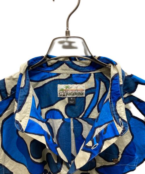 Patagonia（パタゴニア）Patagonia (パタゴニア) アロハシャツ ブルー サイズ:Mの古着・服飾アイテム