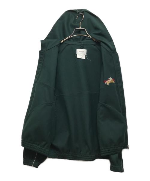 doublet（ダブレット）doublet (ダブレット) CHAOS EMBROIDERY TRACK HOODIE グリーン サイズ:Sの古着・服飾アイテム