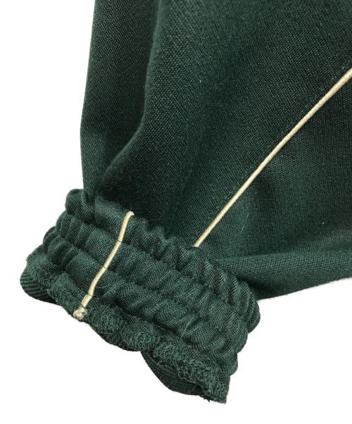 doublet（ダブレット）doublet (ダブレット) CHAOS EMBROIDERY TRACK HOODIE グリーン サイズ:Sの古着・服飾アイテム