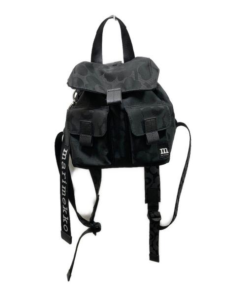 marimekko（マリメッコ）marimekko (マリメッコ) Everything Backpack ブラックの古着・服飾アイテム