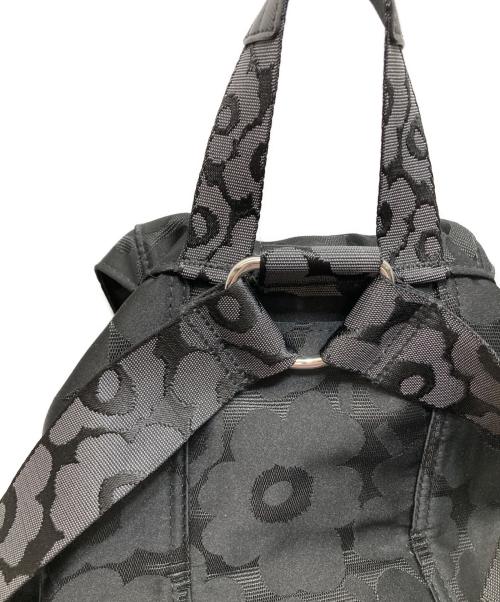marimekko（マリメッコ）marimekko (マリメッコ) Everything Backpack ブラックの古着・服飾アイテム