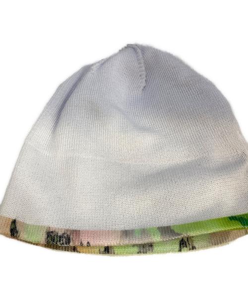b.Eautiful（ビービューティフル）b.Eautiful (ビービューティフル) Aurora Beanie グリーンの古着・服飾アイテム
