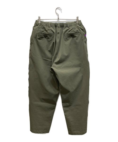 THE NORTHFACE PURPLELABEL（ザ・ノースフェイス パープルレーベル）THE NORTHFACE PURPLELABEL (ザ・ノースフェイス パープルレーベル) Stretch Twill Wide Tapered Field Pants グリーン サイズ:34の古着・服飾アイテム
