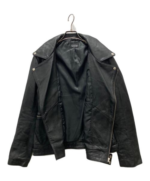jtplesther（ジェーティーピーレザー）jtplesther (ジェーティーピーレザー) レザージャケット ブラック サイズ:Mの古着・服飾アイテム