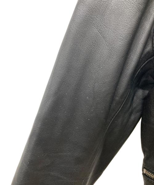 jtplesther（ジェーティーピーレザー）jtplesther (ジェーティーピーレザー) レザージャケット ブラック サイズ:Mの古着・服飾アイテム