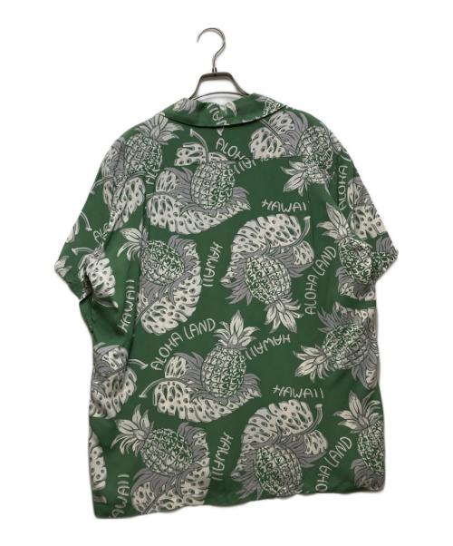 Sun Surf（サンサーフ）Sun Surf (サンサーフ) アロハシャツ グリーン サイズ:Lの古着・服飾アイテム