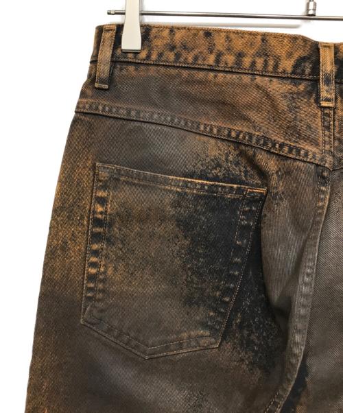DOLCE & GABBANA（ドルチェ＆ガッバーナ）DOLCE & GABBANA (ドルチェ＆ガッバーナ) コーティング加工LOOSEデニムパンツ ベージュ サイズ:46の古着・服飾アイテム