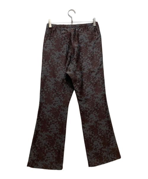 Needles（ニードルズ）Needles (ニードルズ) TRACK PANT - POLY JQ(ジャガード ブーツカット トラックパンツ） J0143 ブラウン サイズ:2の古着・服飾アイテム