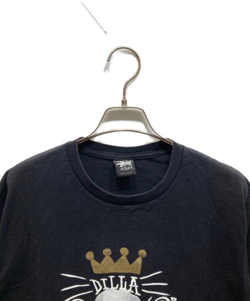 stussy（ステューシー）stussy (ステューシー) プリントTシャツ ブラック サイズ:Mの古着・服飾アイテム