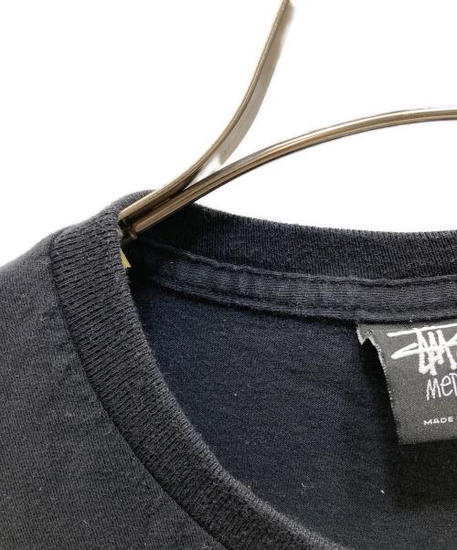 stussy（ステューシー）stussy (ステューシー) プリントTシャツ ブラック サイズ:Mの古着・服飾アイテム