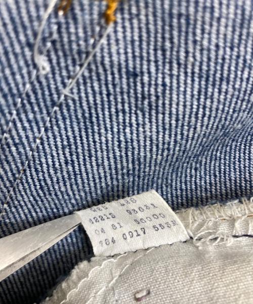 LEVI'S（リーバイス）LEVI'S (リーバイス) フレアデニムパンツ インディゴ サイズ:実寸参照の古着・服飾アイテム